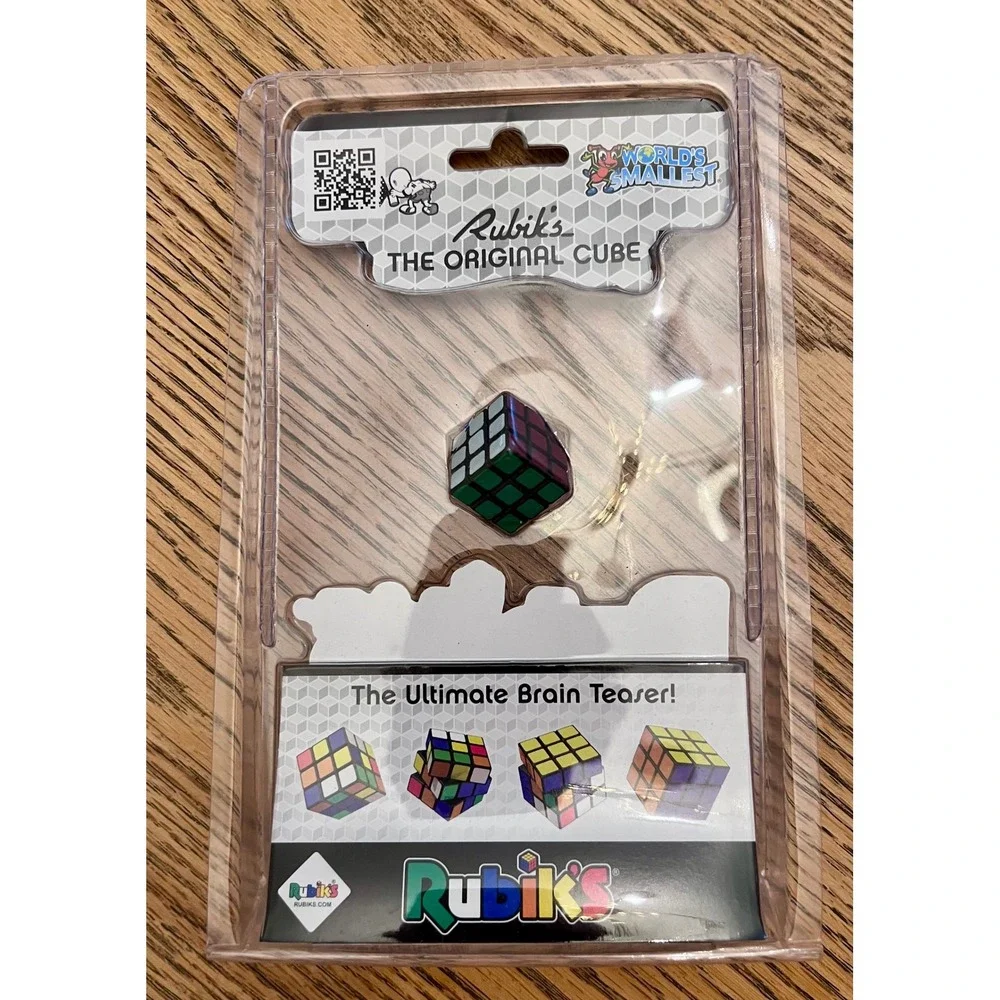 Super‎ Impulse World's Smallest Rubik's Cube Miniature Functional Puzzle Toy 503